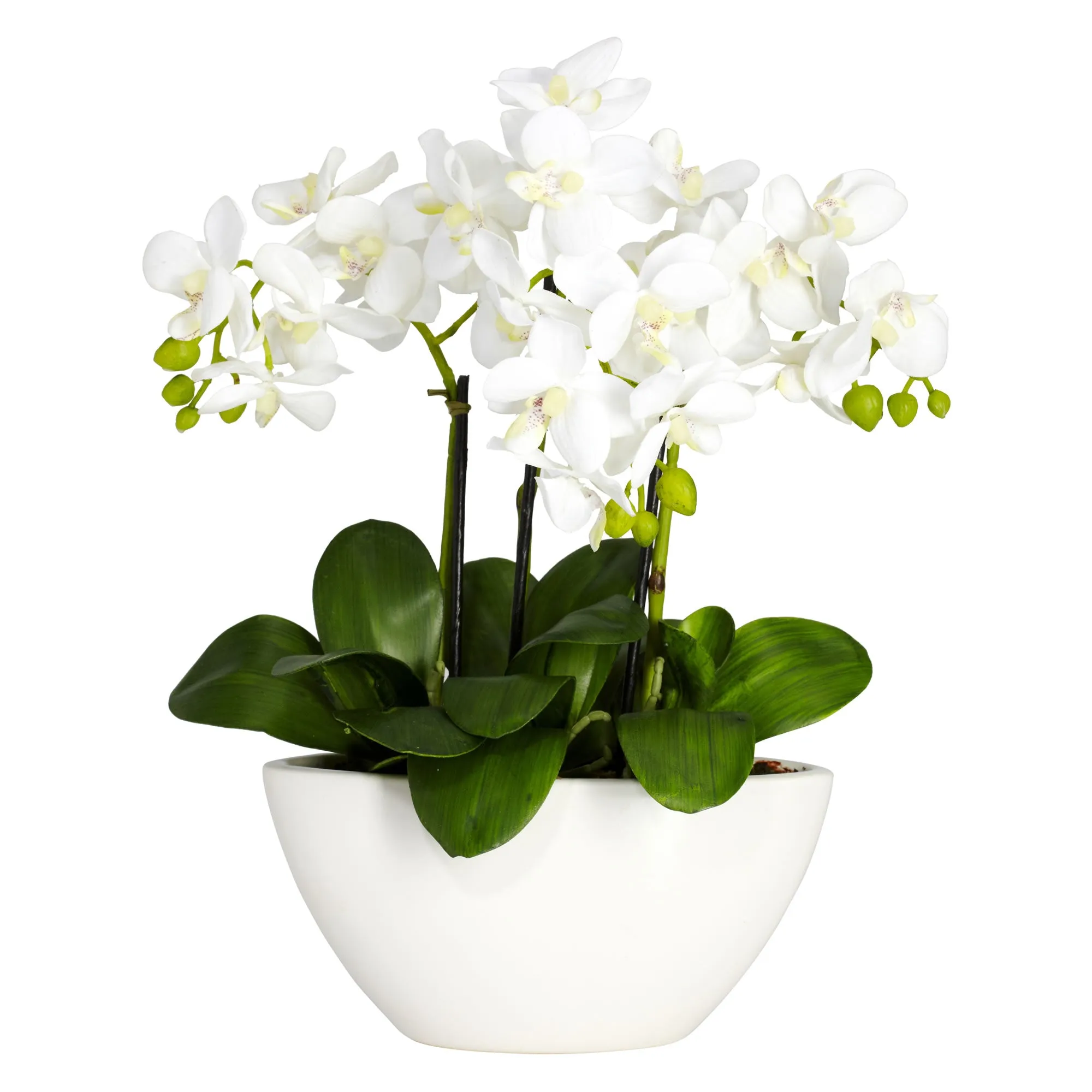 16" Artificial Phalaenopsis Silk Flower.