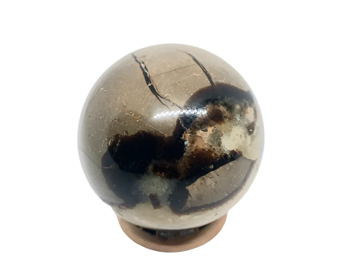 203G Septarian Crystal Sphere