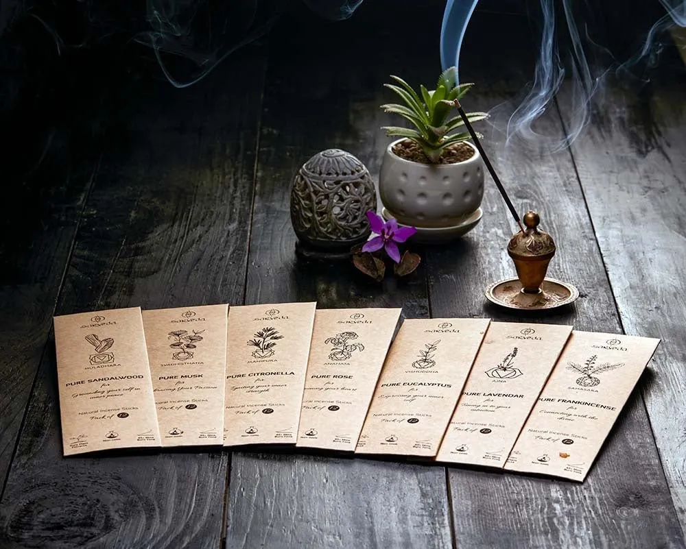 7 Chakara Incense Sticks