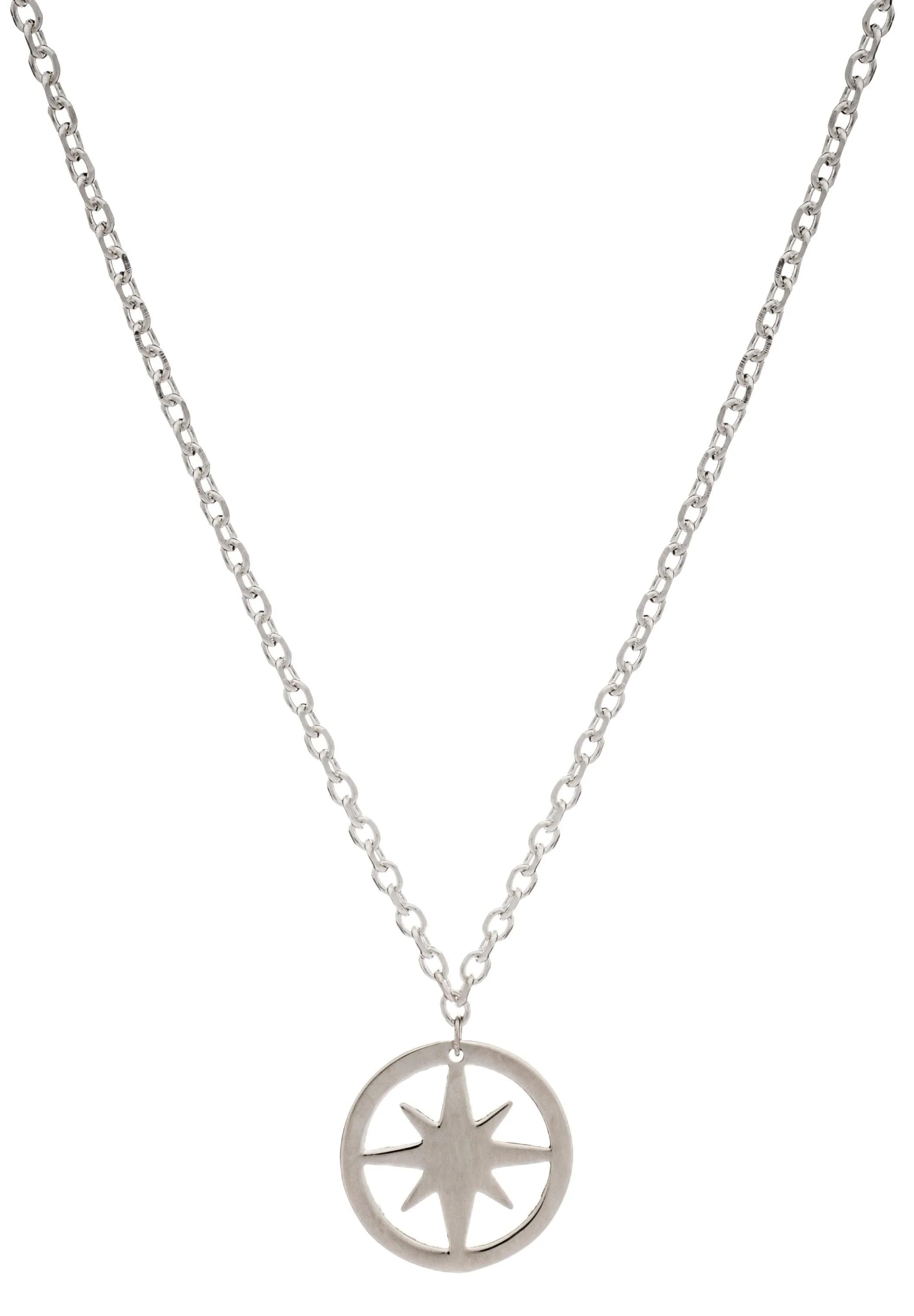 70%  DISCOUNT  925 Sterling Silver Circle of Life Star Charm Pendant Necklace