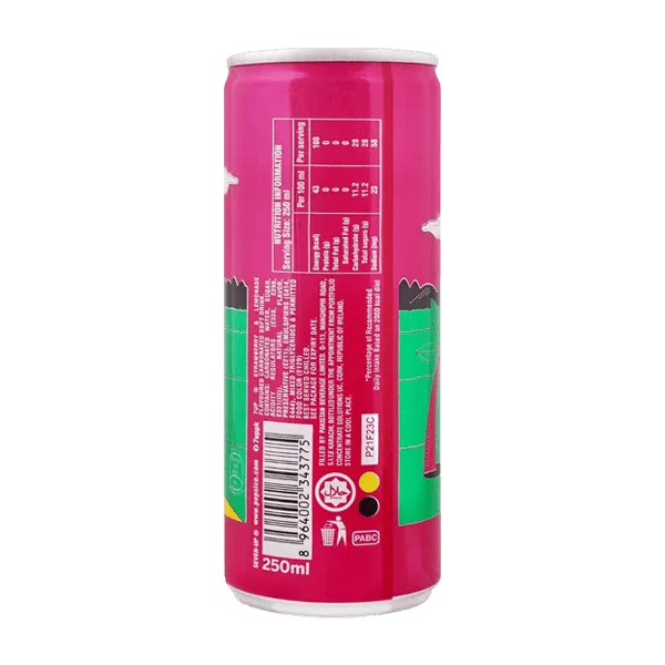 7UP STRAWBERRY LEMONADE DRINK CAN 250ML