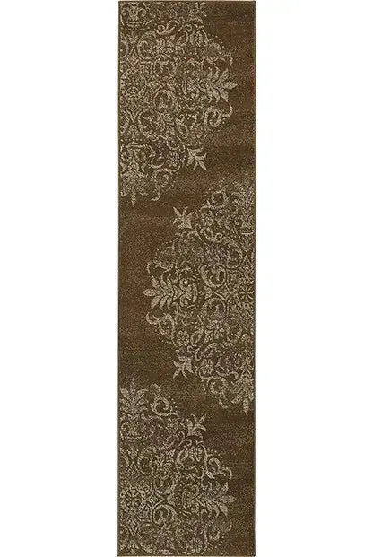Adrienne 4174D Brown/Stone Rug