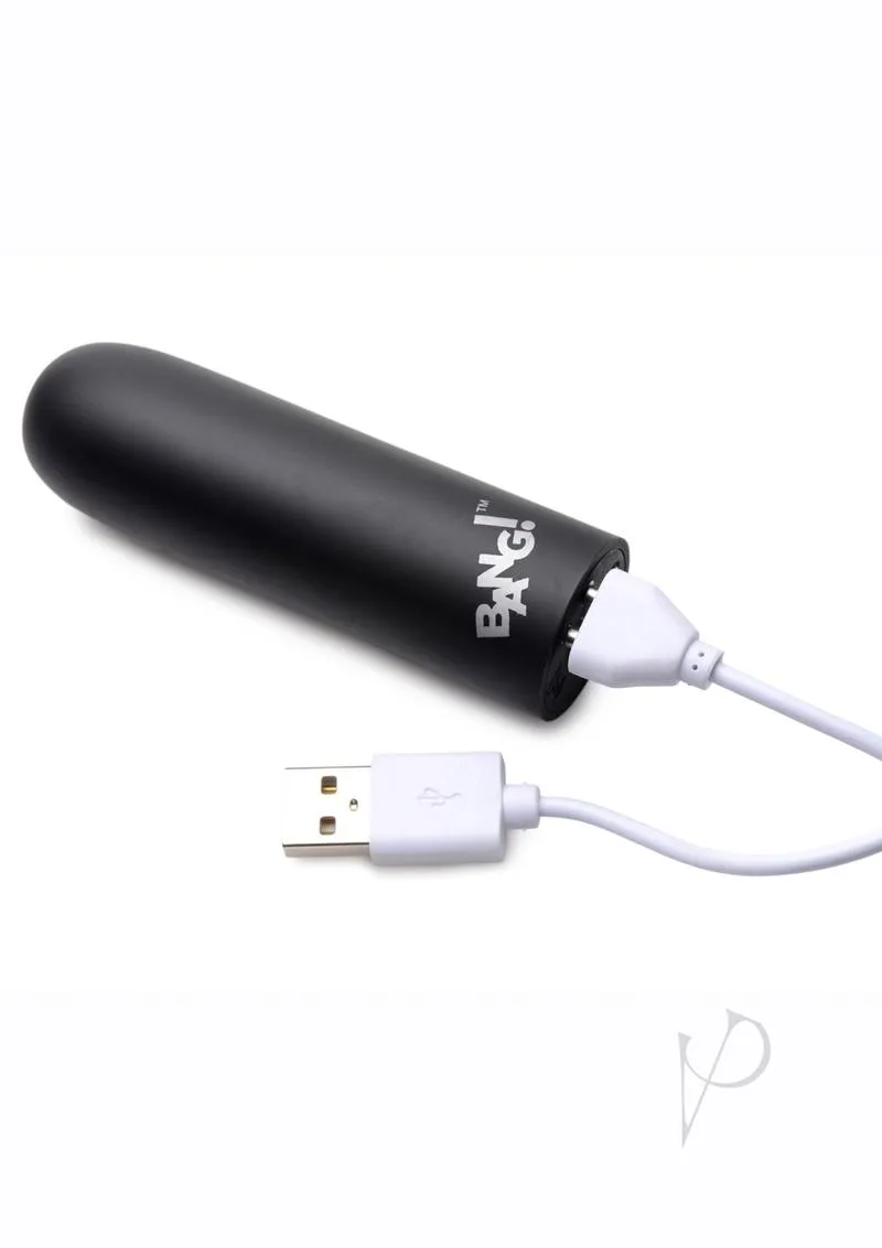 Bang 10x Recharge Vibe Bullet Black