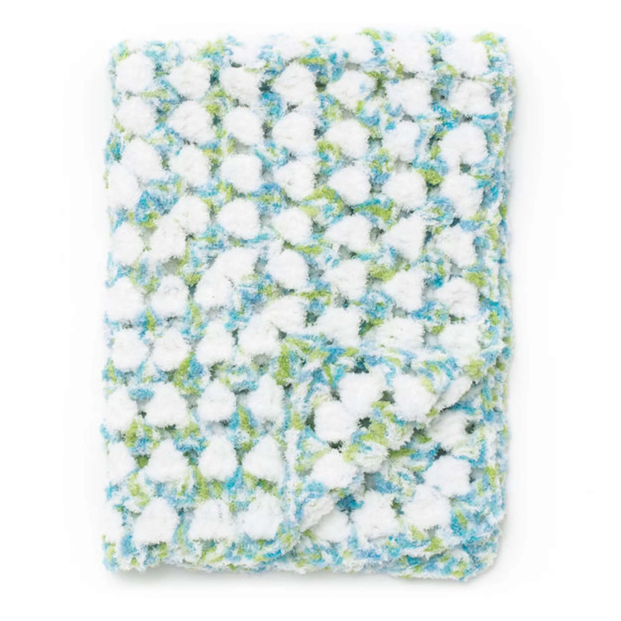 Bernat Bias Blocks Crochet Baby Blanket