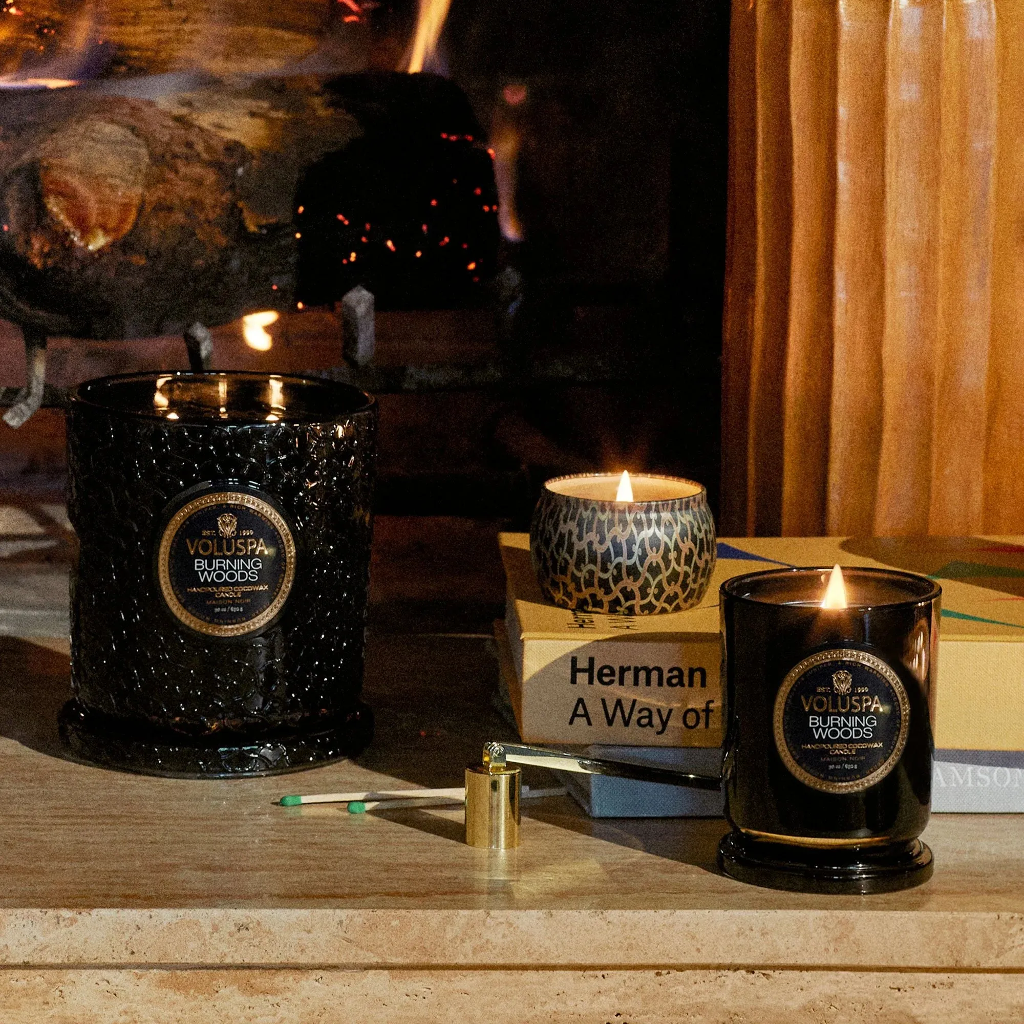 Burning Woods Mini Tin Candle