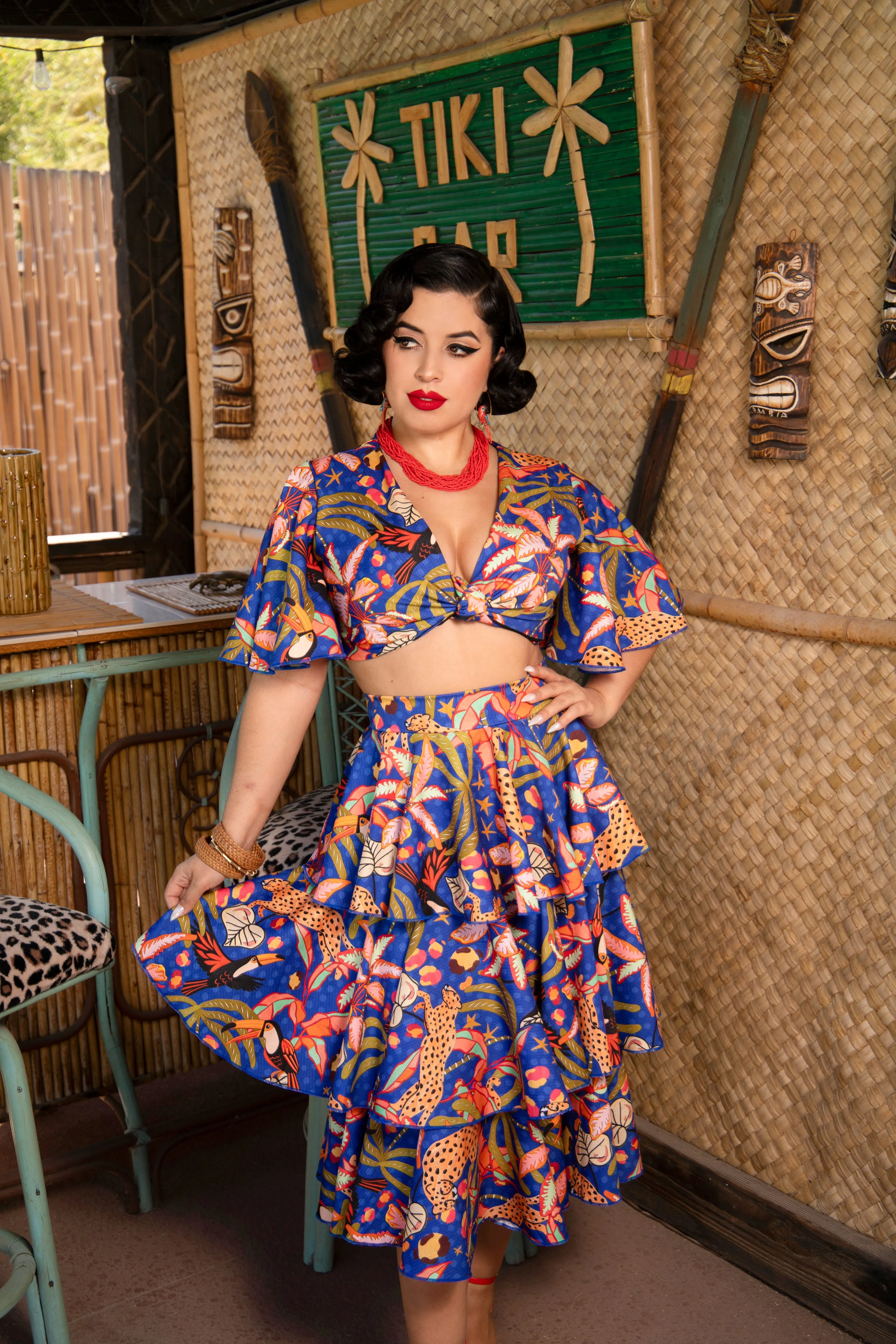 Carmen Set (Mystic Jungle Print)