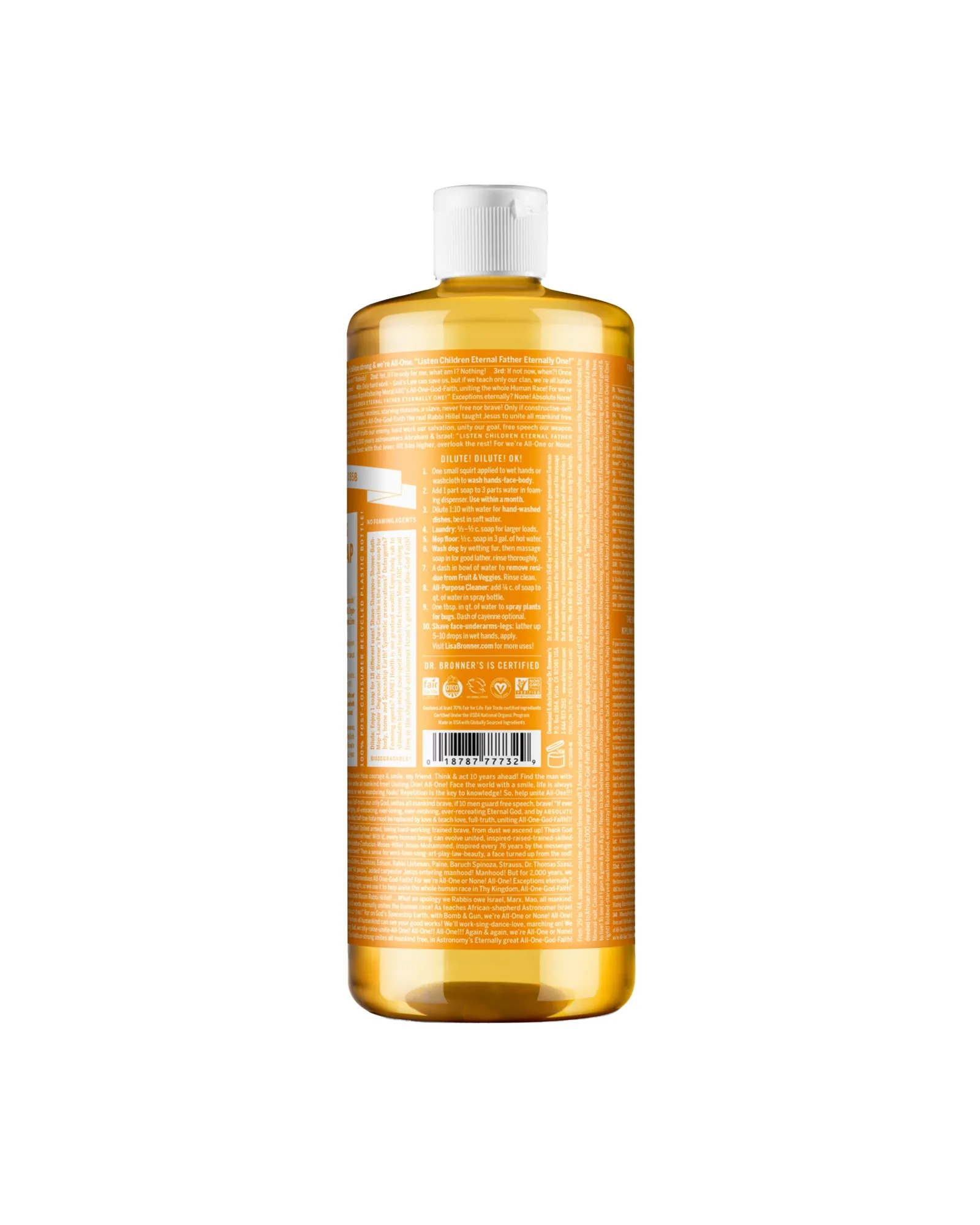 Citrus Pure-Castile Liquid Soap