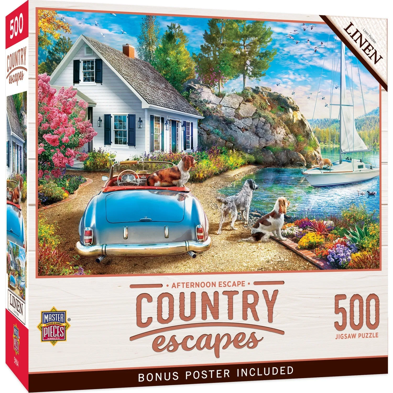 Country Escapes - Afternoon Escape 500 Piece Jigsaw Puzzle