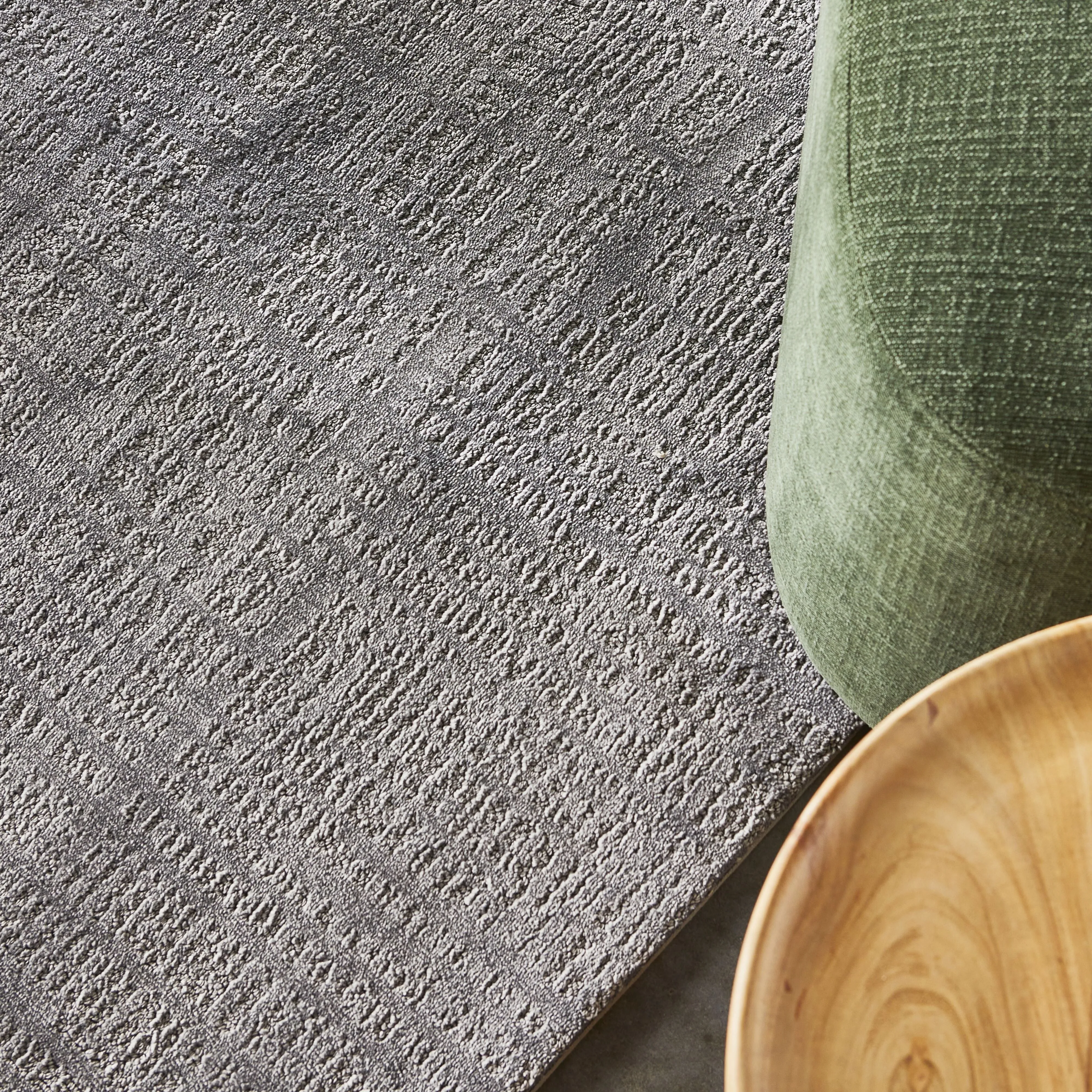 Crosshatch Handtufted Rug Smoke 160x240cm
