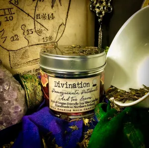 Divination-Pomegranate, Patchouli and Tea Leaves