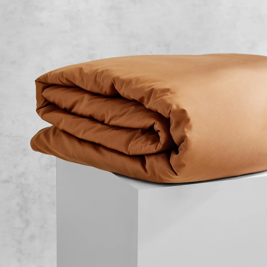 Eden Cotton - Terracotta Duvet Cover