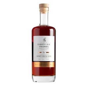 Eighty-Six Friends Honey Spiced Rum 70cl