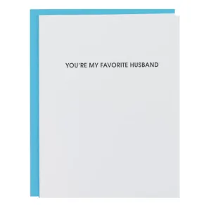 Favorite Husband Card