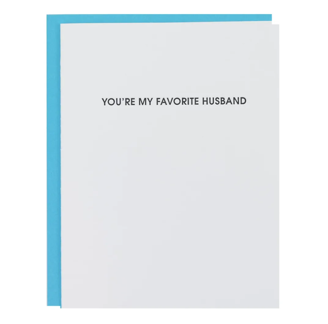 Favorite Husband Card
