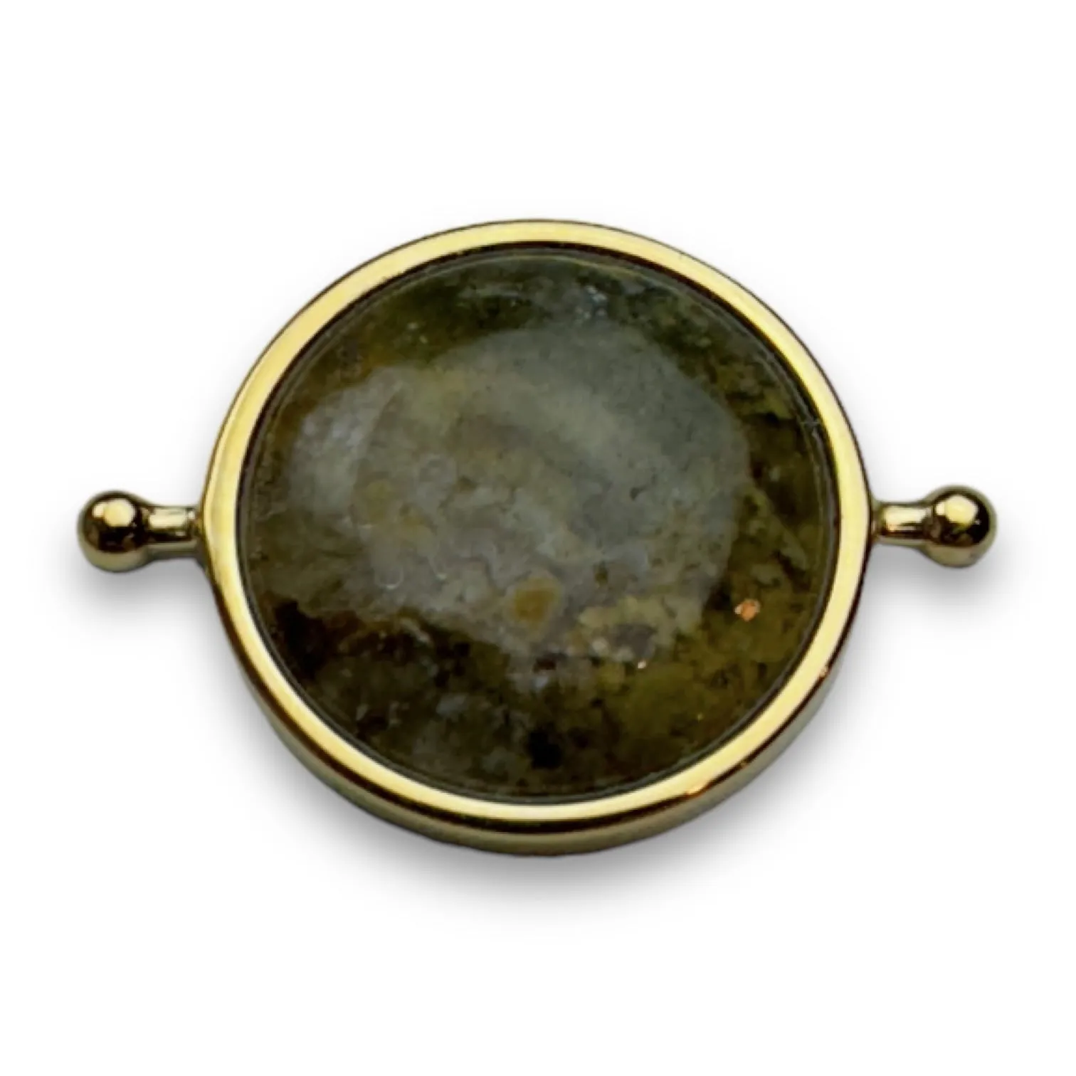 Fisheye Agate Round Crystal Element