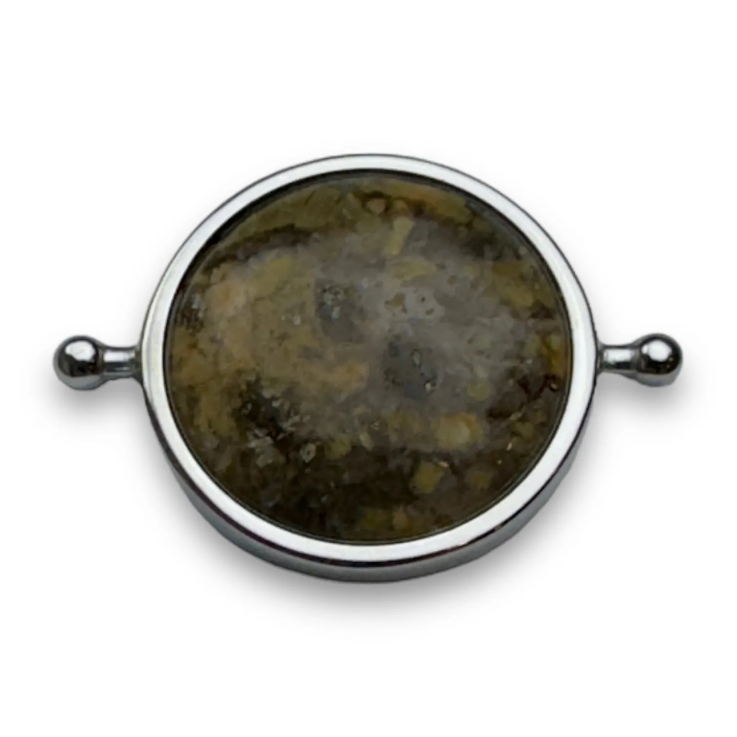 Fisheye Agate Round Crystal Element