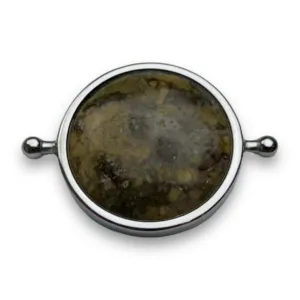 Fisheye Agate Round Crystal Element