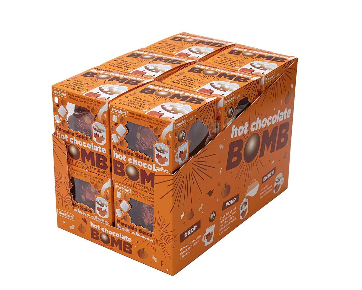 Frankford Pumpkin Spice Hot Chocolate Bomb