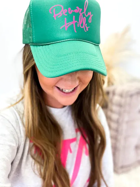 Green Trucker Hat