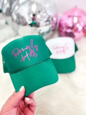 Green Trucker Hat