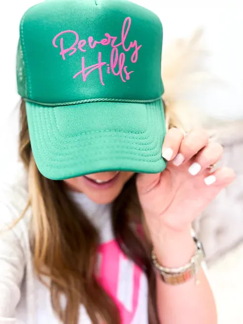Green Trucker Hat