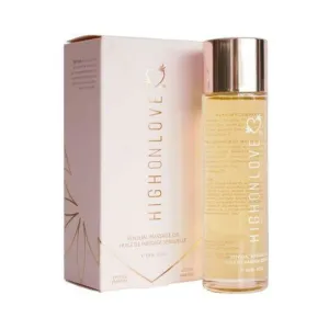 High On Love Massage Oil Lychee Martini 4 fluid ounces