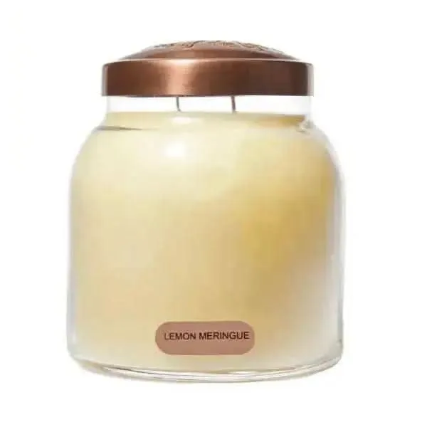 Lemon Meringue - 34 Oz, Double Wick, Papa Jar