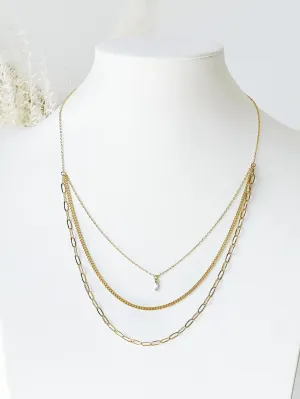 Lindley Layered Charm Necklace