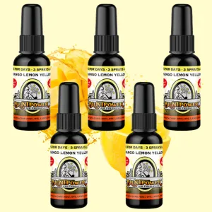 Mango Lemon Yellow Air Freshener Bundle (5 Pack)
