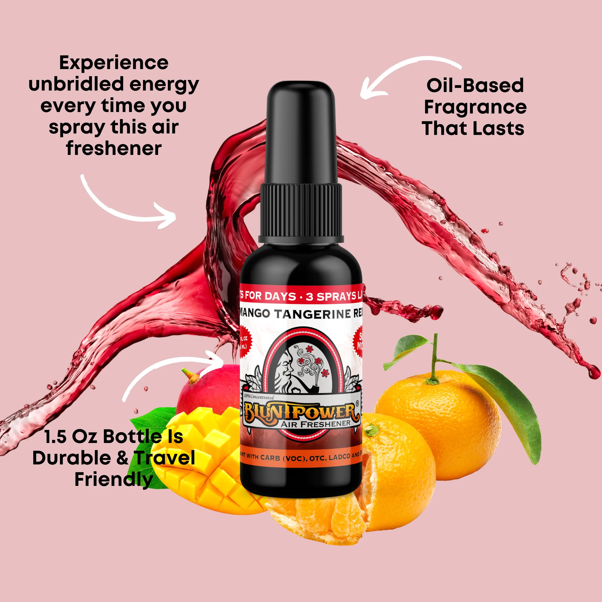 Mango Tangerine Red Air Freshener Spray