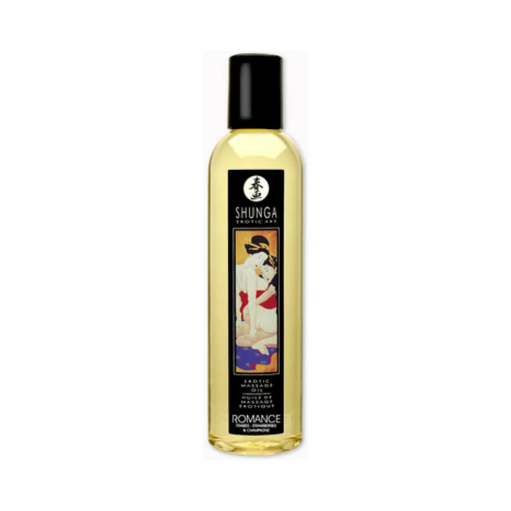 Massage Oil Romance Sparkling Strawberry Wine