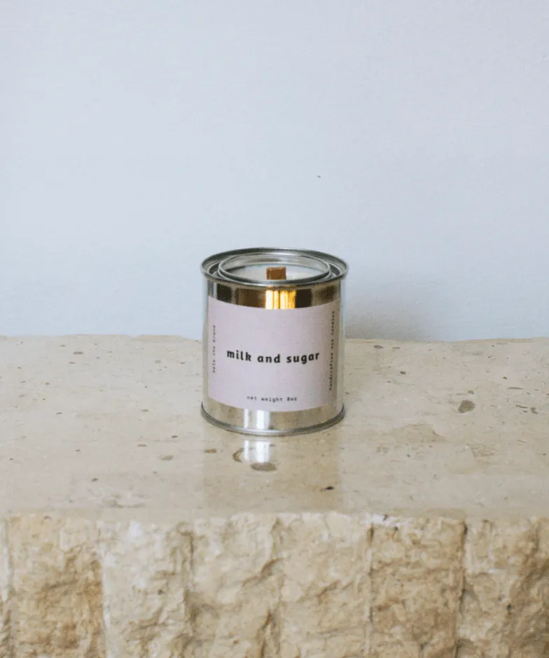 Milk and Sugar | Vanilla   Cinnamon   Cream Candle