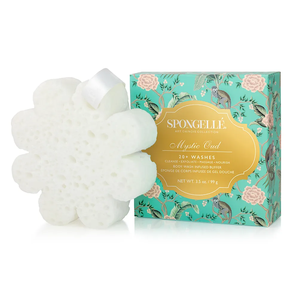 Mystic Oud Boxed Flower Spongelle
