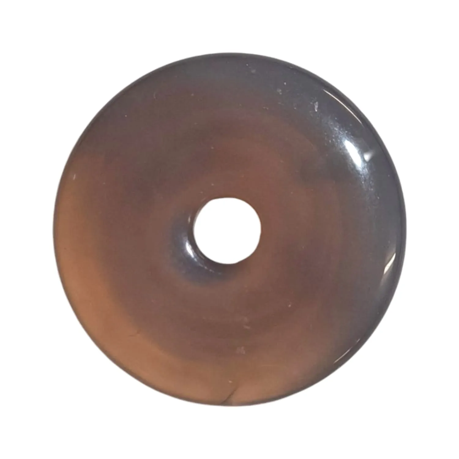 Natural Agate Munay Ki Pi Donut | Grounding, Protective, & Spiritually Balancing