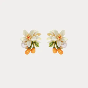 Orange Blossom Earrings