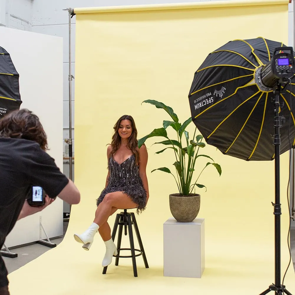 Paper Roll Photography Studio Backdrop Full Length (2.7 x 10M) - Vanilla Bean Ice Cream