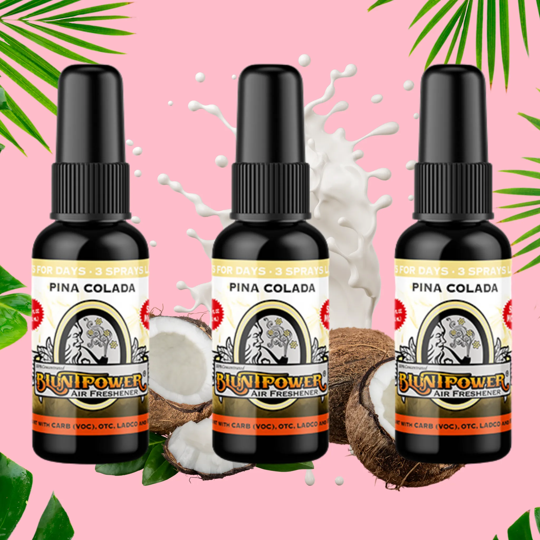 Pinacolada Spray Air Freshener Bundle (3 Pack)