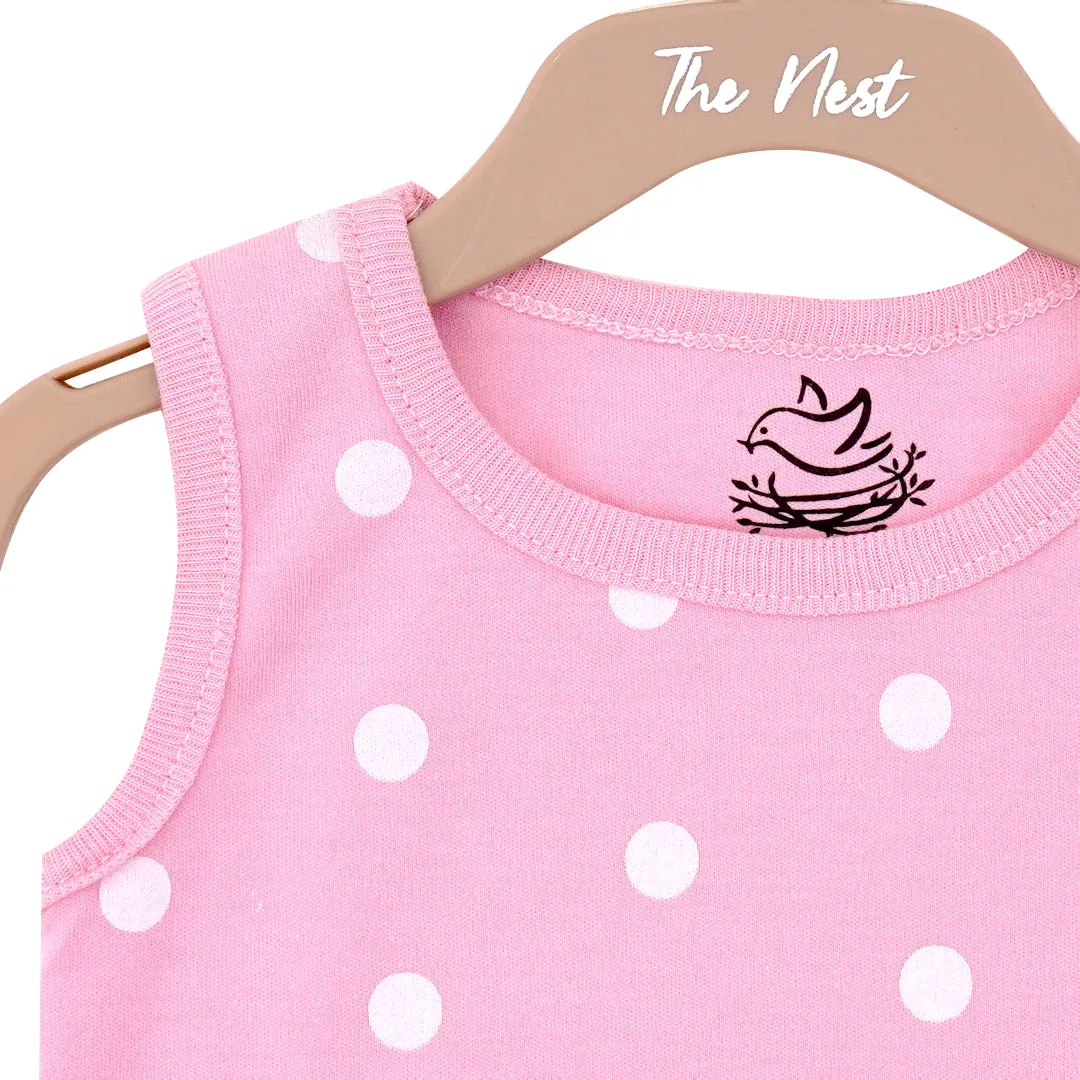 Pink Polka Bodysuit