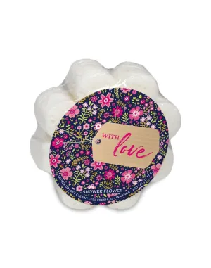 "With Love" Soap Shower Sponge