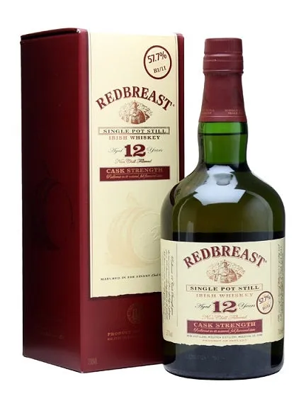 Redbreast 12 Year Old Cask Strength Single Pot Still Irish Whiskey 750ml