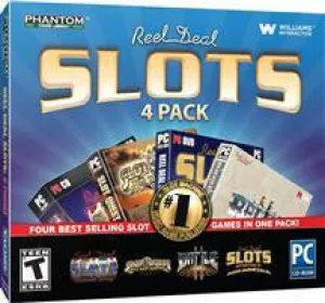 REEL DEAL SLOTS 4-PACK JC (WIN XP,VISTA,WIN 7,WIN 8)