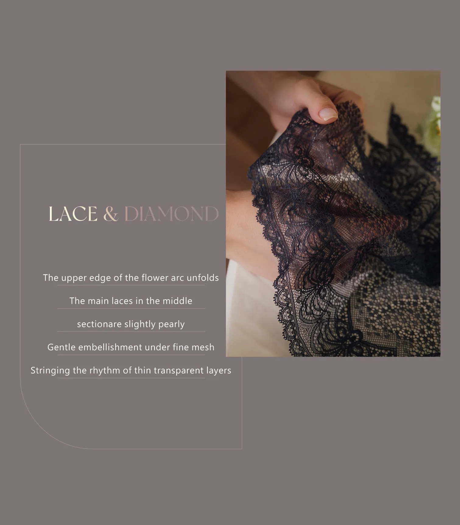 Romance-Full Coverage Light and Thin Dimentional Cotton Bra Set Dawn Powdery Pink