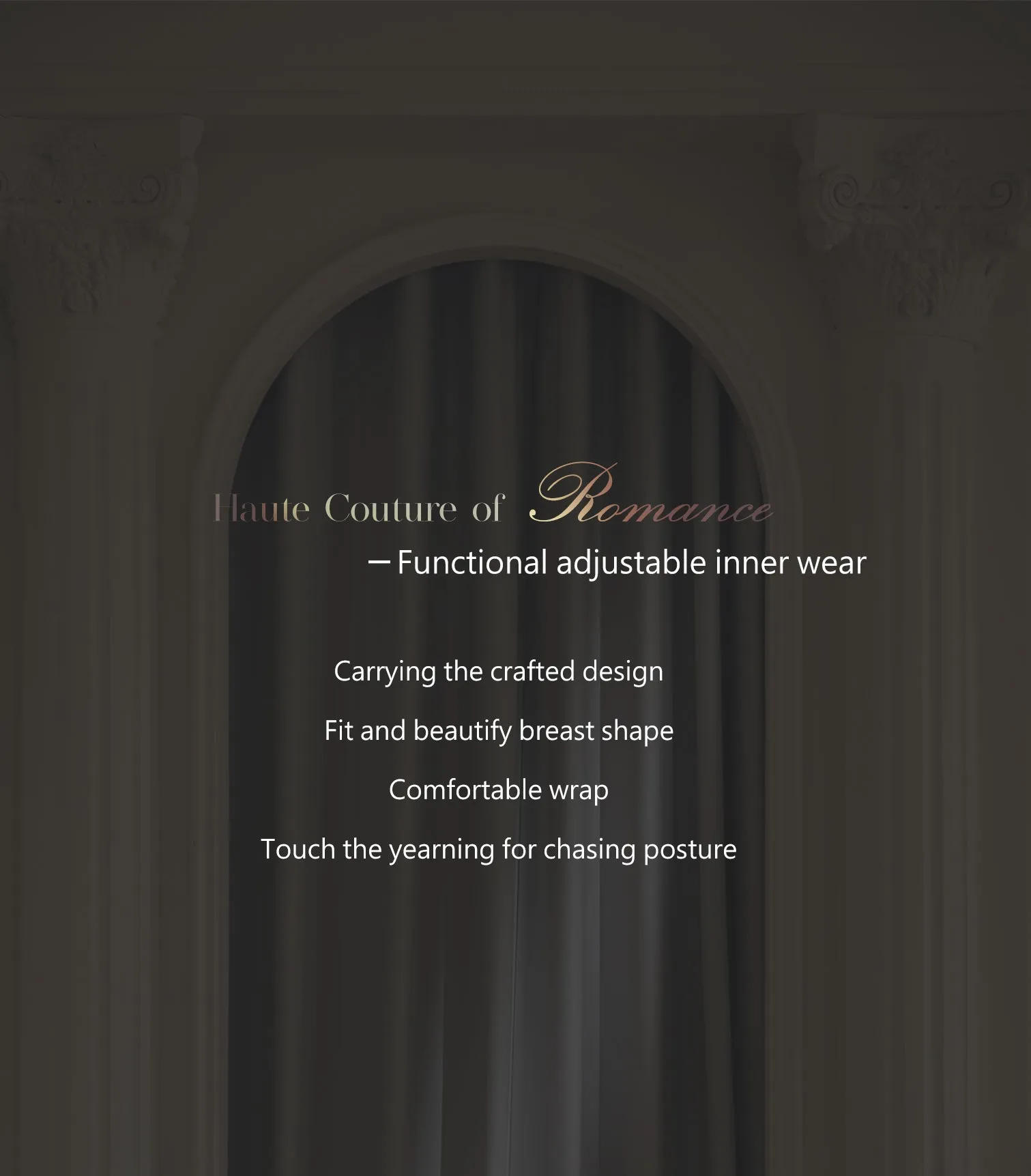 Romance-Full Coverage Light and Thin Dimentional Cotton Bra Set Dawn Powdery Pink