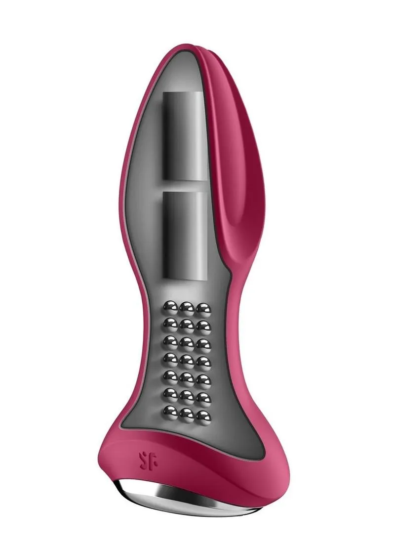 Satisfyer Rotator Plug 2  Silicone Vibrating Double Anal Stimulator