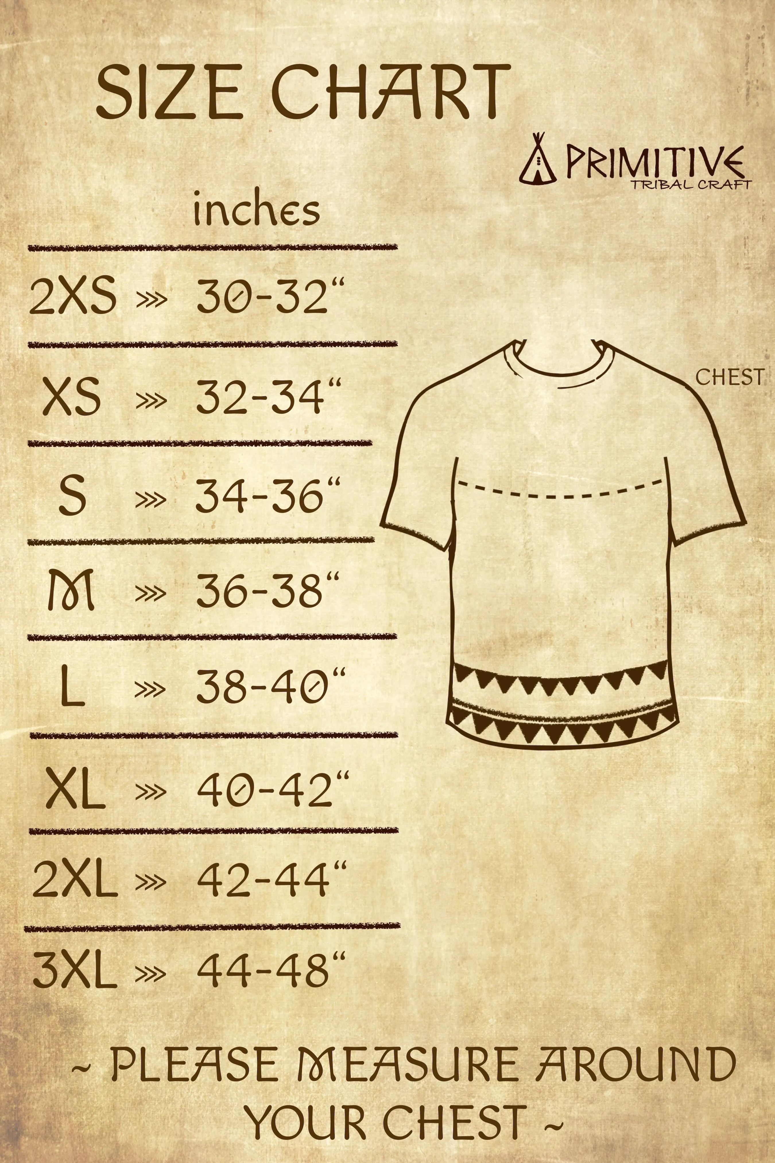 Shipibo Men Shirt ⋙ Natural Cotton