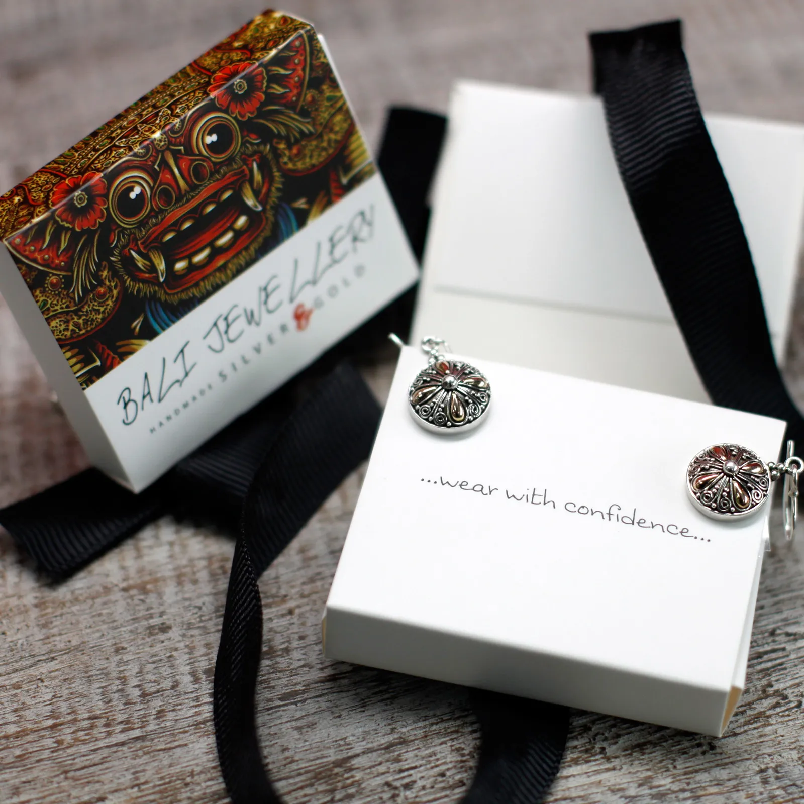 Silver & Gold Angel Wings Earrings | Exotic Jewelry by Ancient Wisdom – Ethically Sourced, Elegant Design