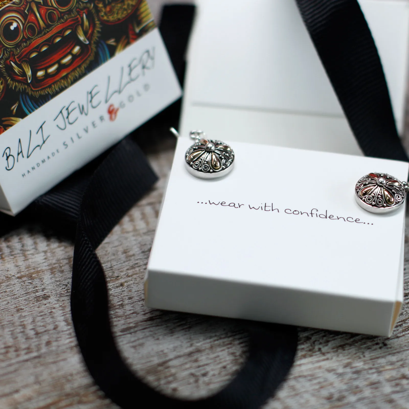 Silver & Gold Angel Wings Earrings | Exotic Jewelry by Ancient Wisdom – Ethically Sourced, Elegant Design