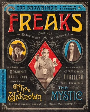 TOD BROWNING'S SIDESHOW SHOCKERS BLU-RAY
