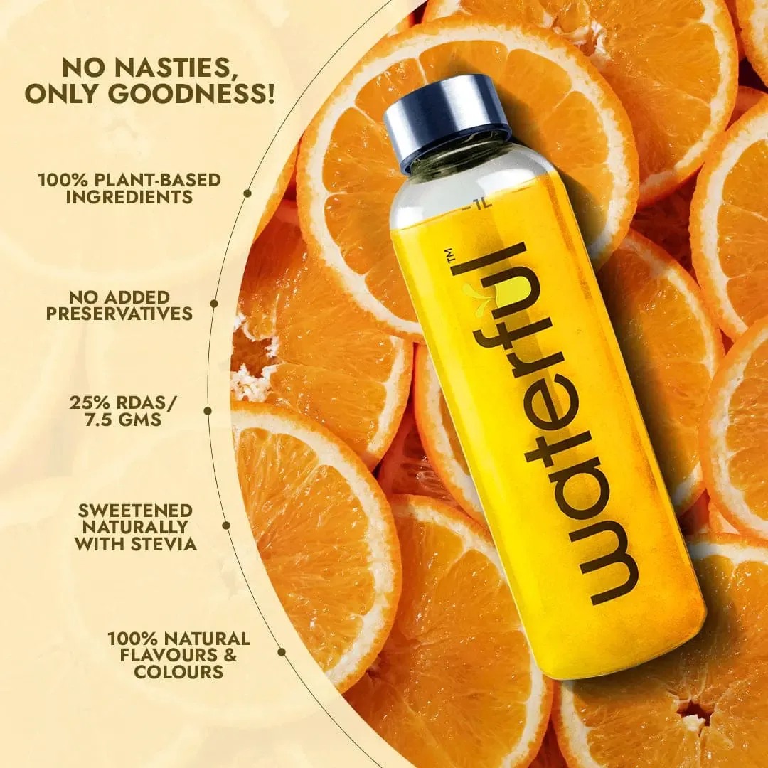Valencia Orange (30 gms X 5 sachets) 10  Vitamins & Minerals, Low Cal Hydration Powder Mix