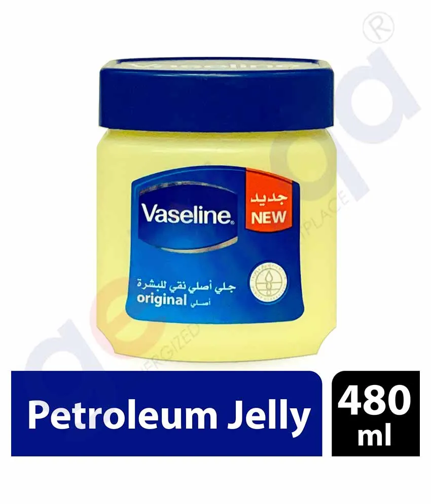 VASELINE ORIGINAL PURE SKIN JELLY 480ML